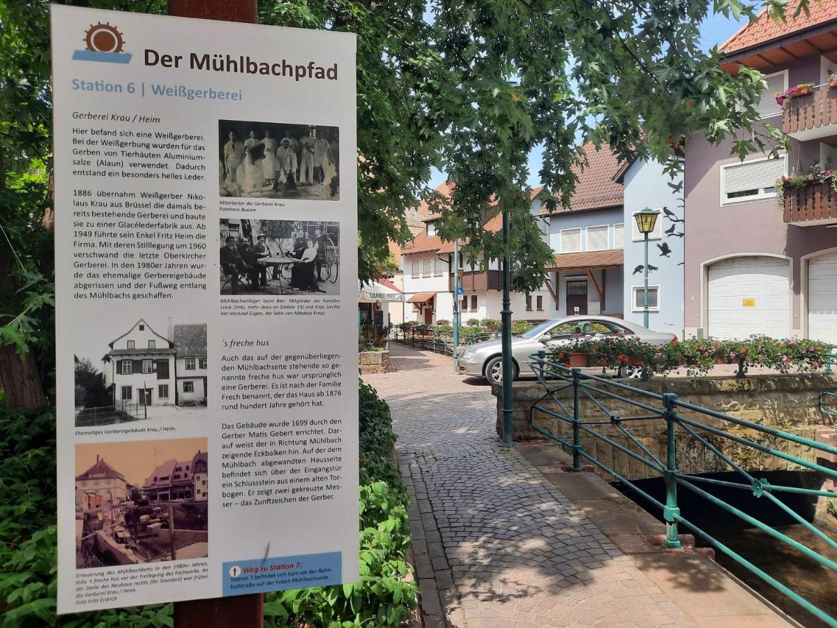 Ferienwohnung Altstadthaus Oberkirch  Exterior foto